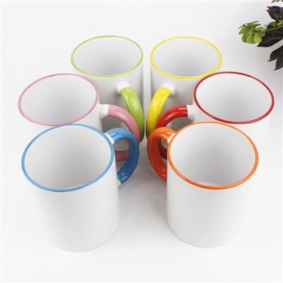 Tassa de ceràmica vidriada per sublimació de 11 oz