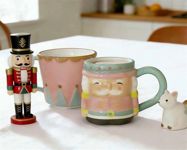 Cute Pink 3D Ceramic Mug suppliers